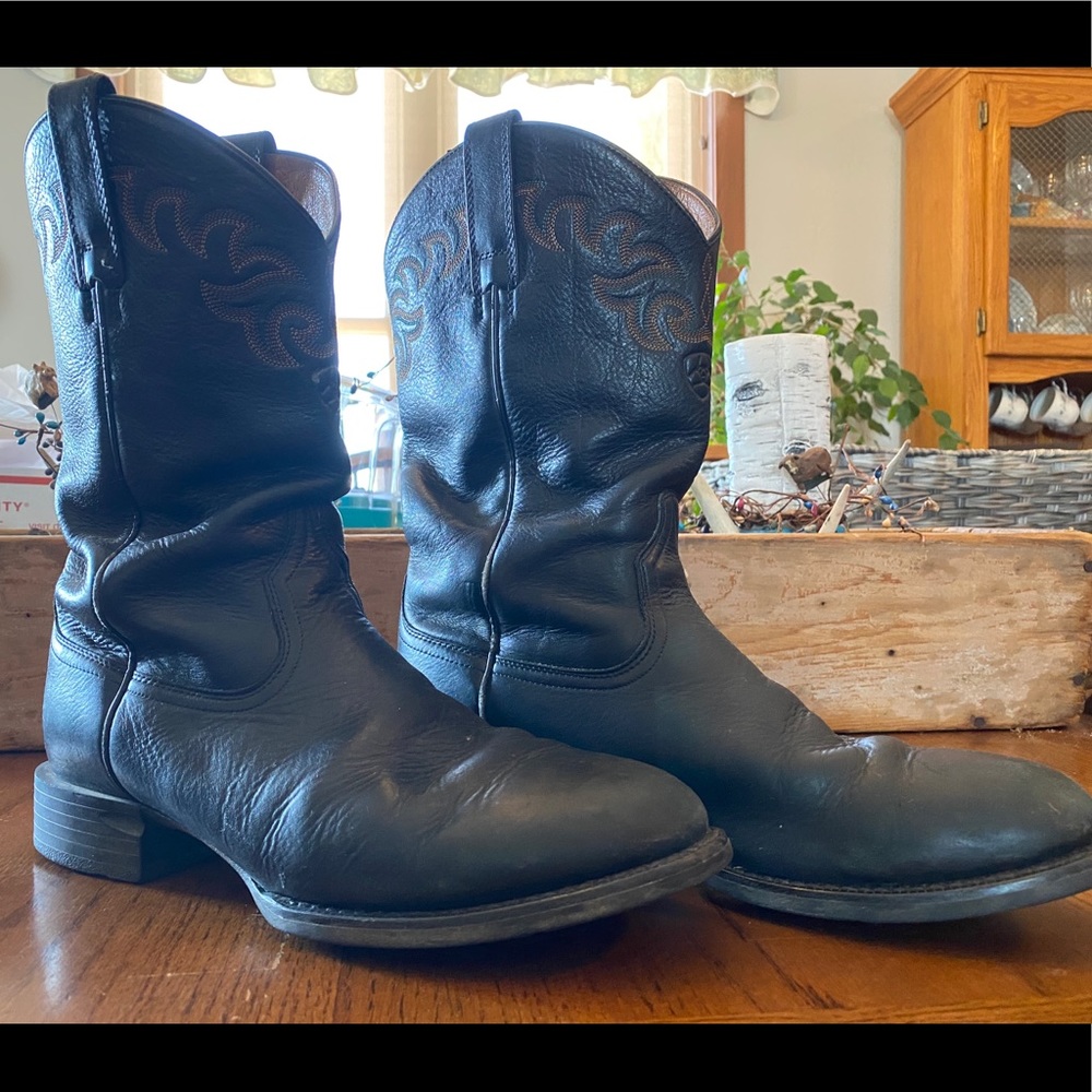 Ariat men’s black western 11.5 / 11 1/2 boot
